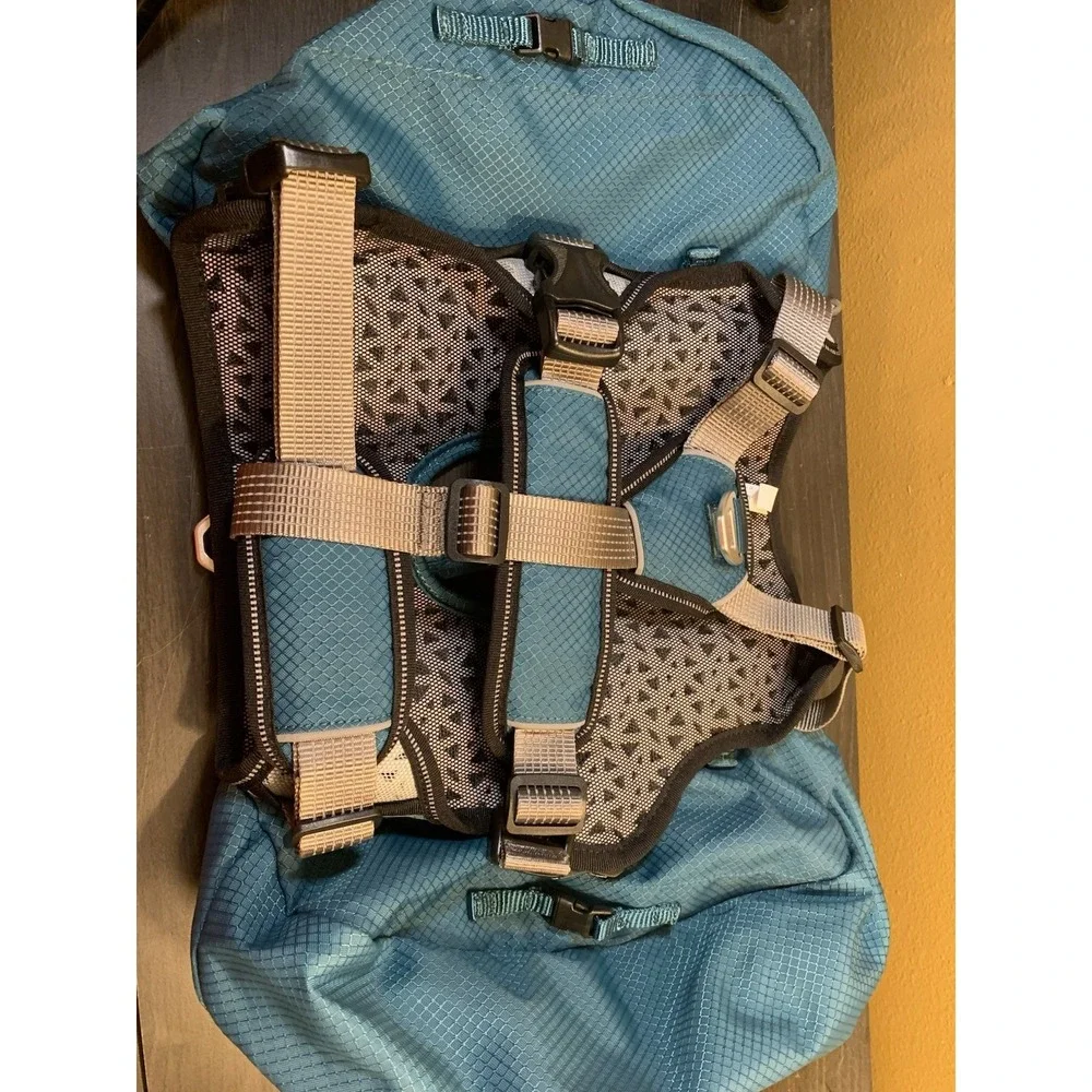Harness Medium Backpack Blue Removable Saddlebags Arcadia Trail